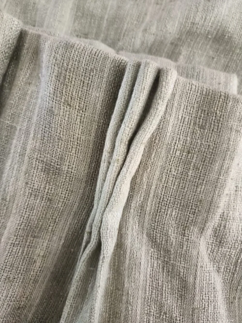 Vintage Chartreuse Pinch Pleat Drapes Curtains 80